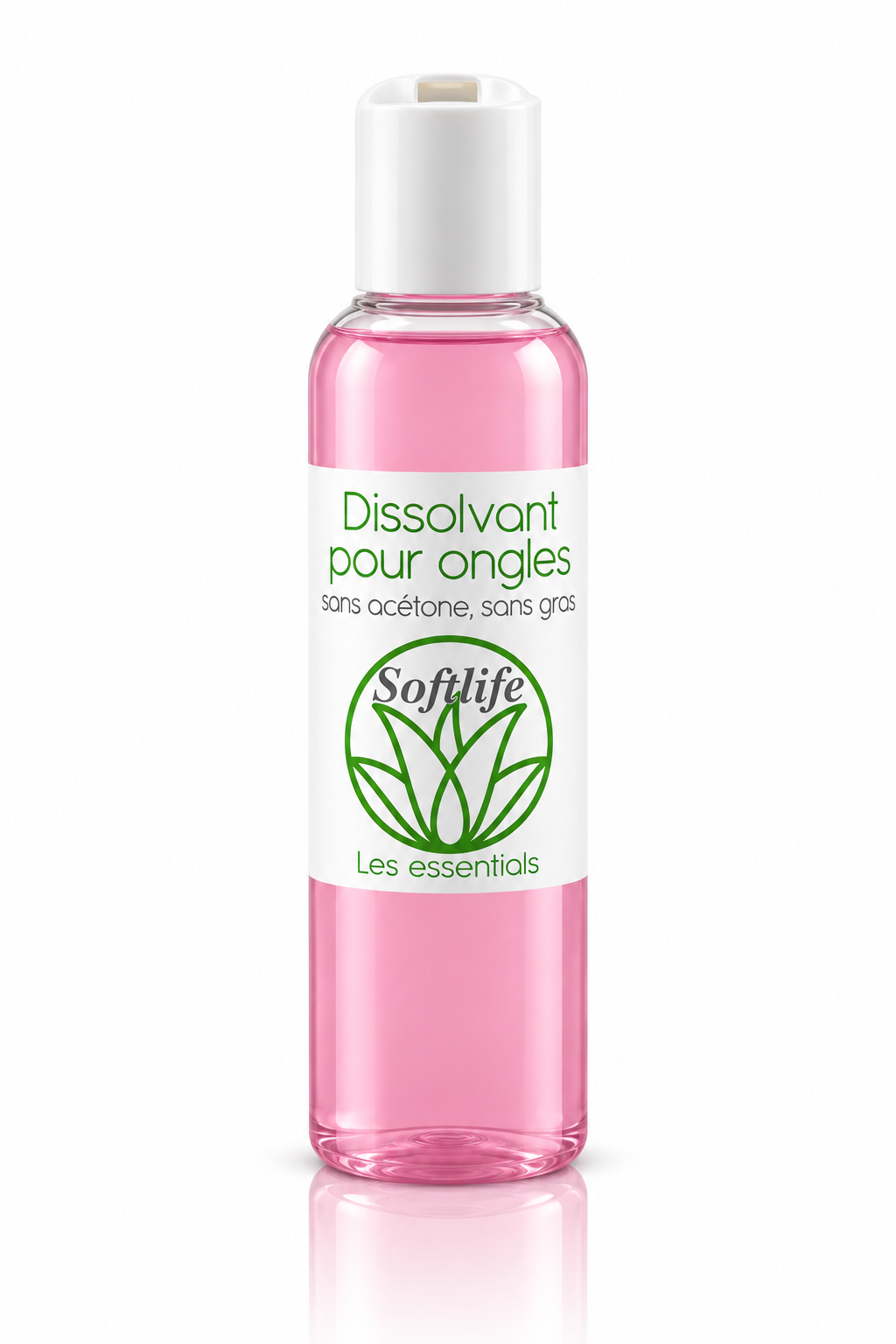 Dissolvant ongles sans acetone 125ml